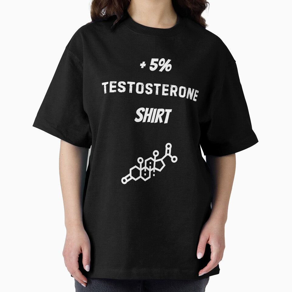 +5% TESTOSTERONE Shirt | Boost your testo by Testosterone Zone