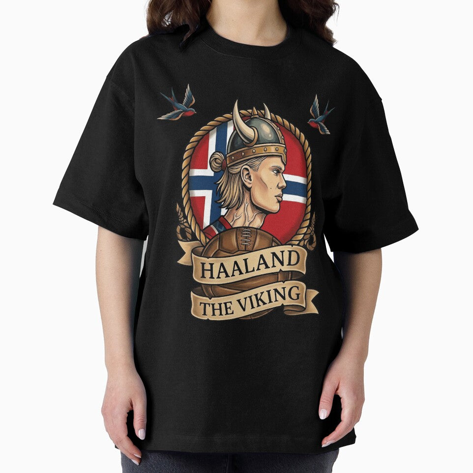 Haaland Viking Traditional Tattoo by Fictional Ink Society