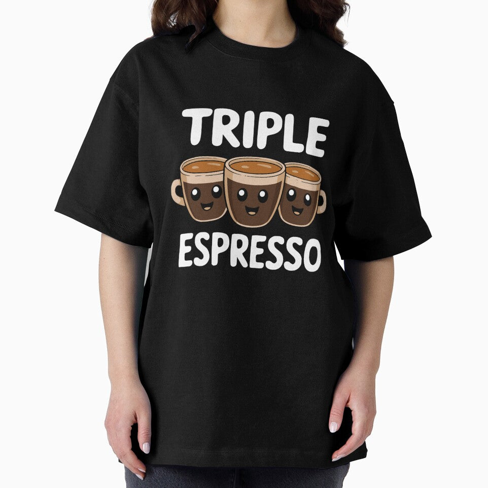 Cute Triple Espresso Cartoon by PMCreative