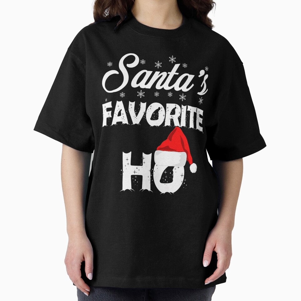 Santa's Favorite Ho Funny Christmas 	 Short Sleeve by onutachaikal