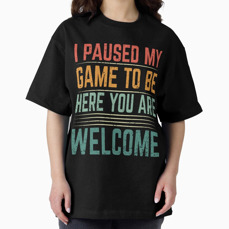 Game Pause Welcome Statement by buffoola