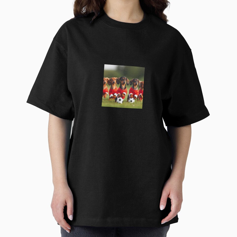 Dachsunds love football too! Soccer and Dog Lovers - Liverpool, Manchester United, Arsenal, Nottingham Forest - Any dog, any colour by Humour House Designs