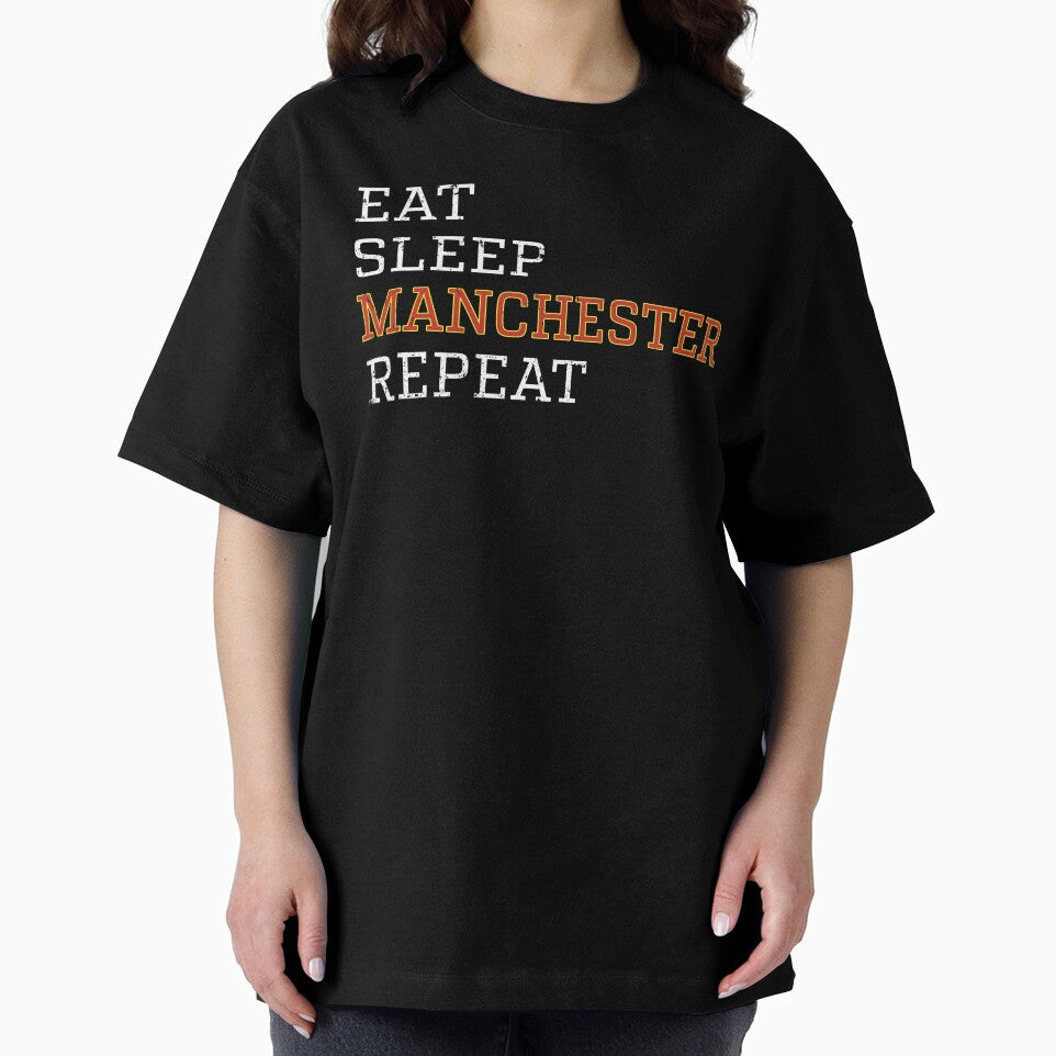 Eat Sleep MU Repeat by smallcatvn
