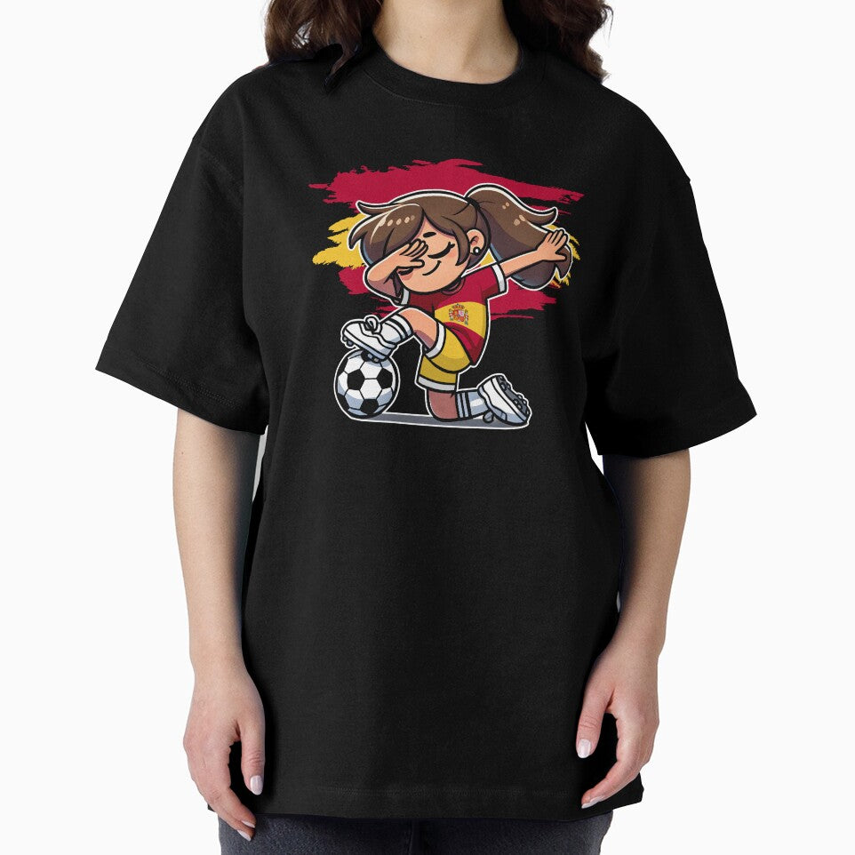 Soccer Girl Spain Football Lover by DetourShirts