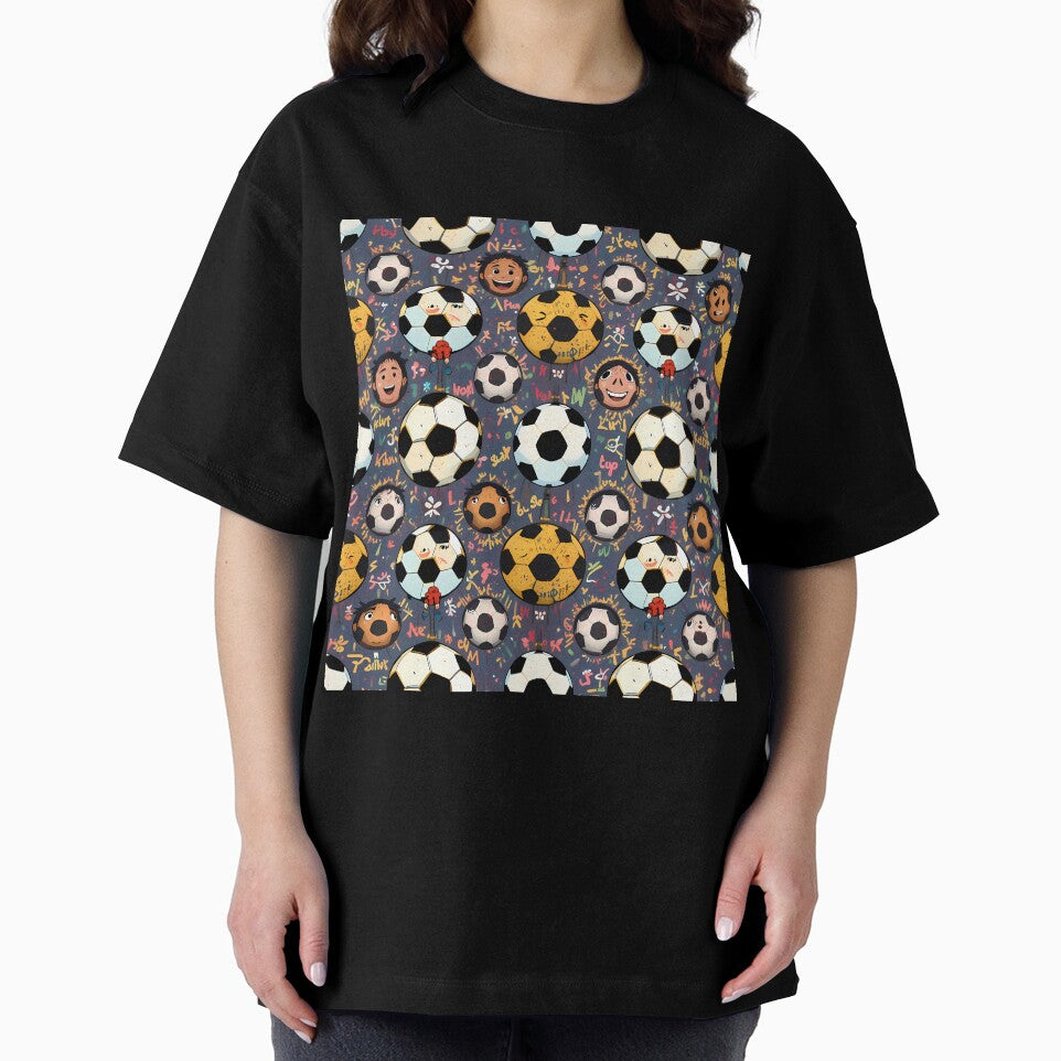 Funky Soccer Fun Design creative patterns by ART ATTACK ZONE
