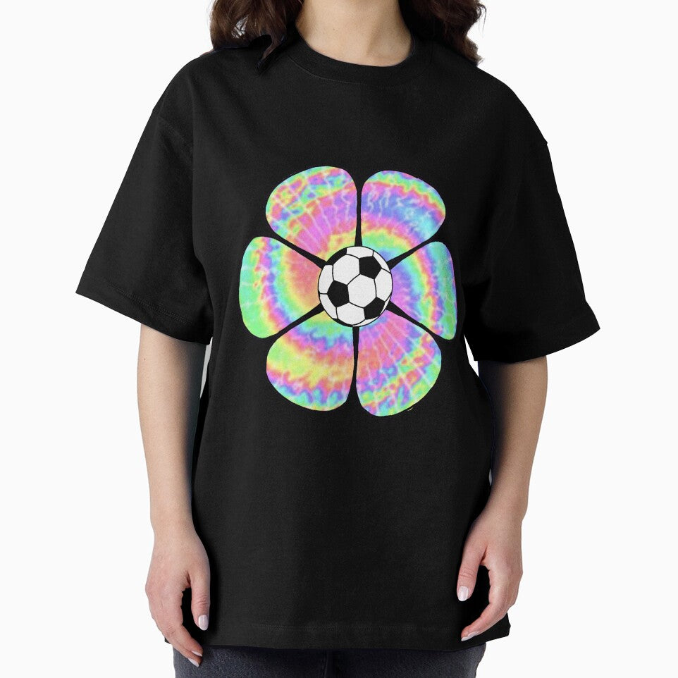 Tie dye soccer flower by Als10806