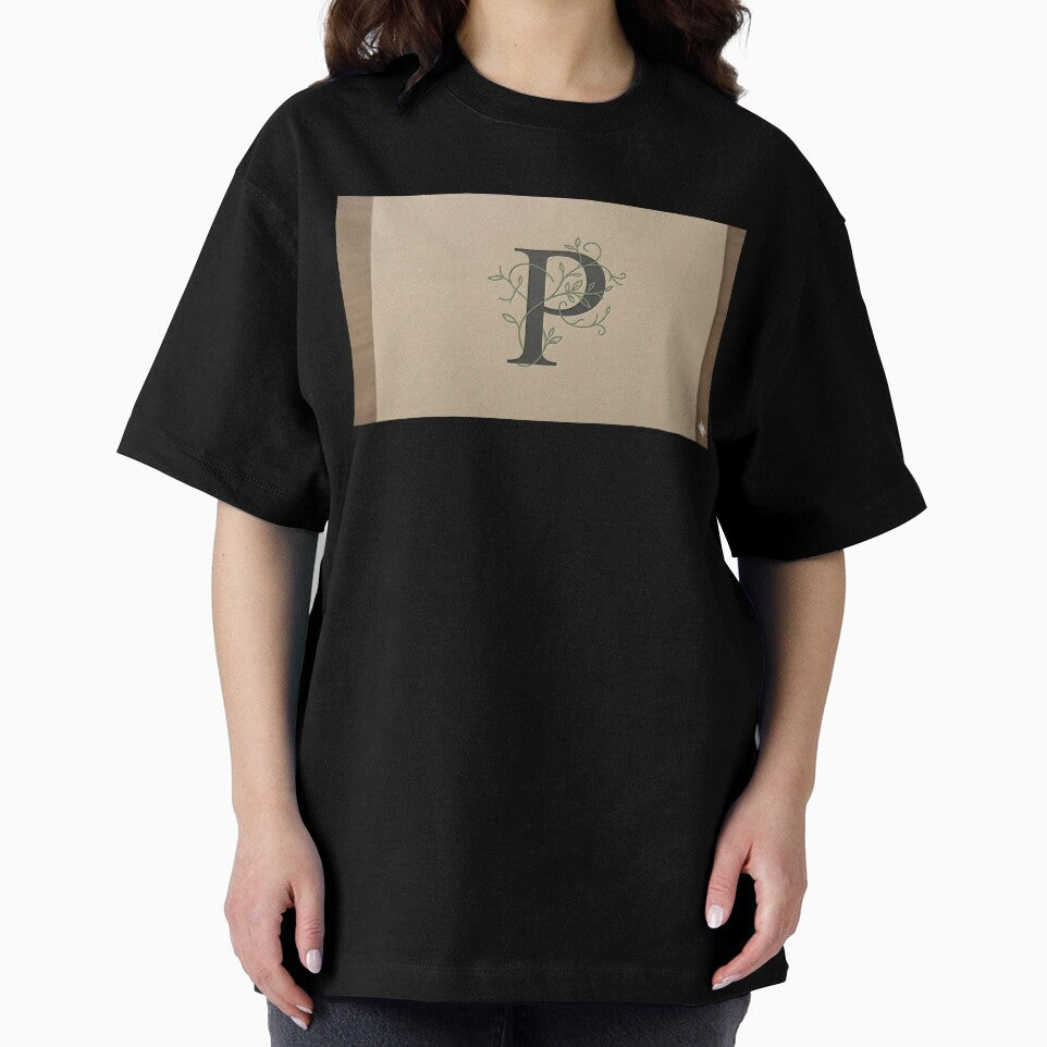 Neo minimalism - Alphabet P by TinyOrbitsDesign