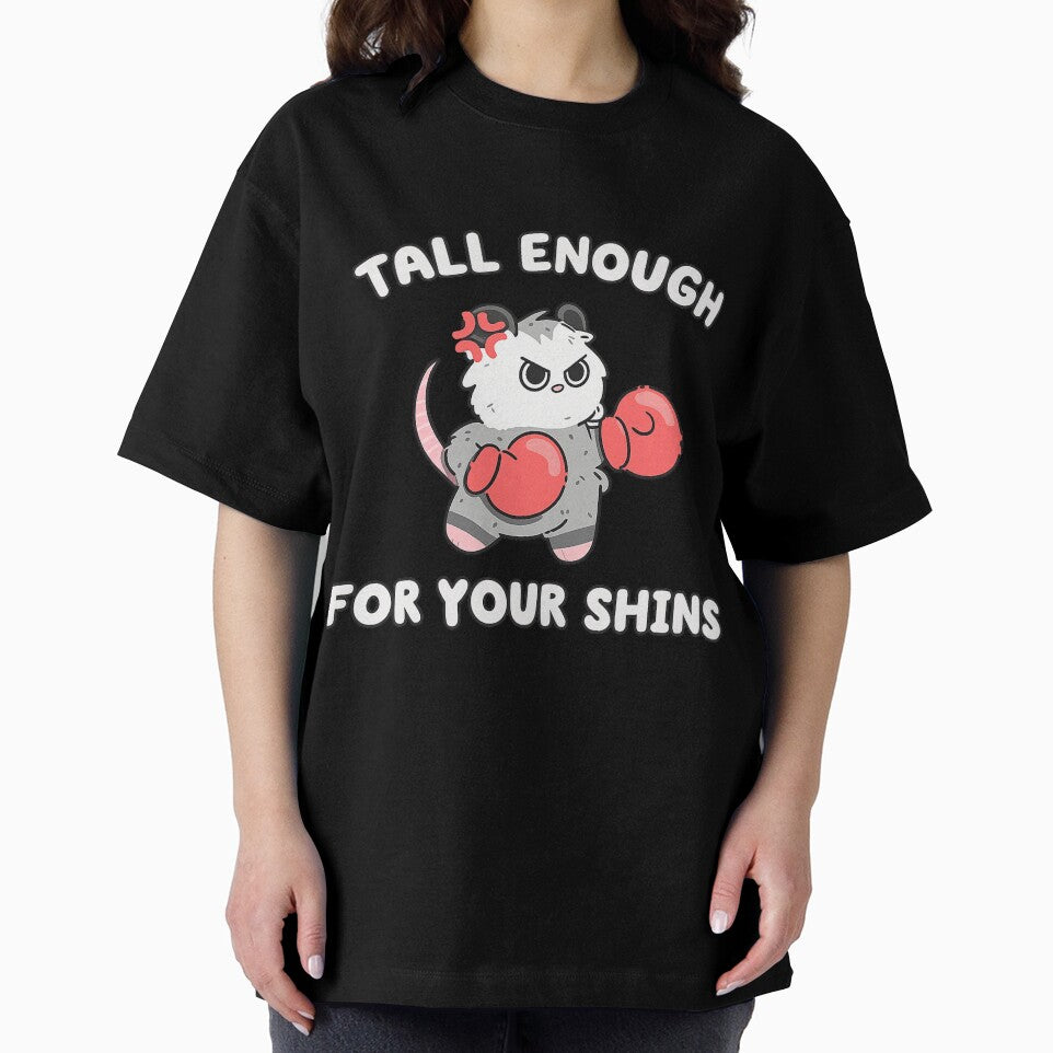Tall Enough For Your Shins, Funny Possum Meme Graphic, Sarcastic Gift by faridman
