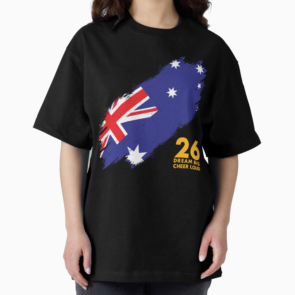 Australia Football 2026 Dream Big Cheer Loud by BananaPrint