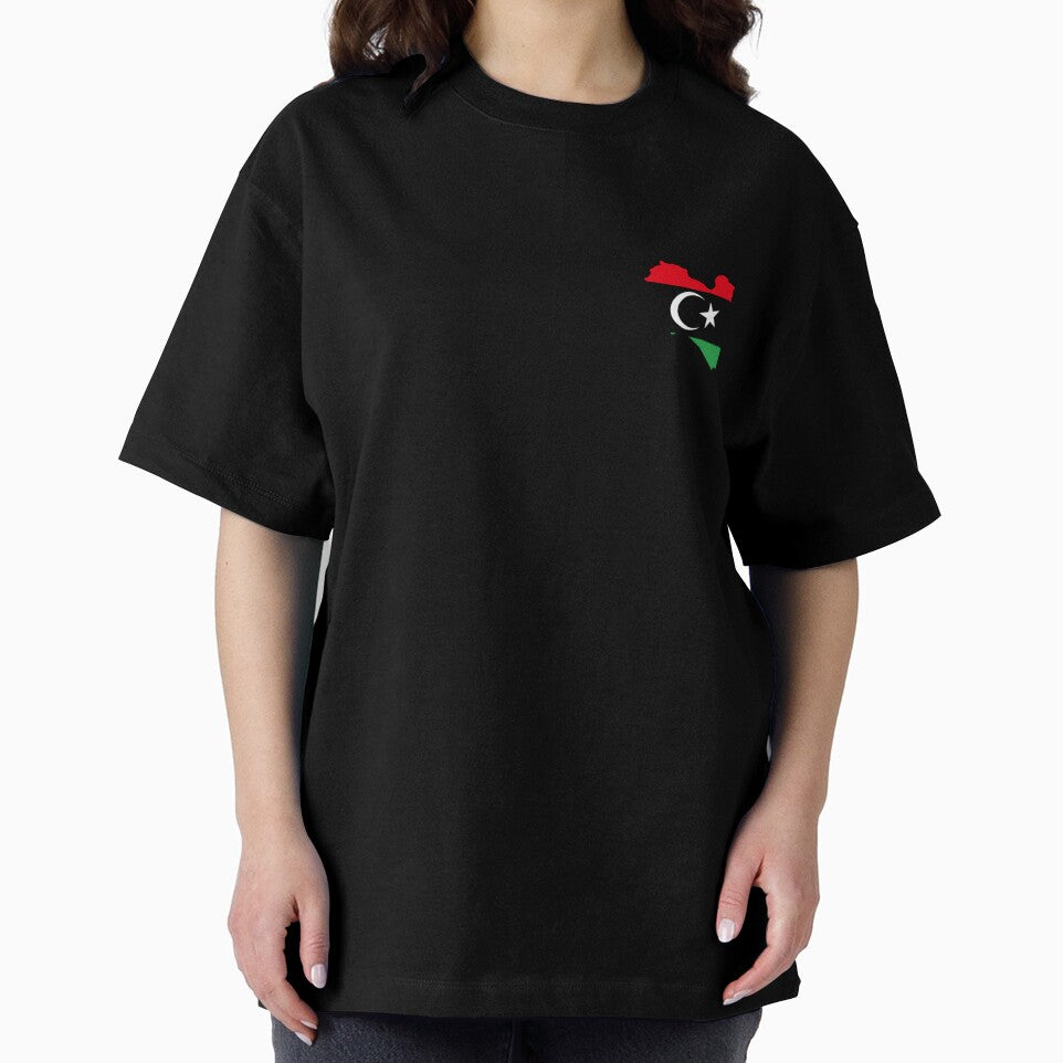 Flag Map of Libya by feether-store