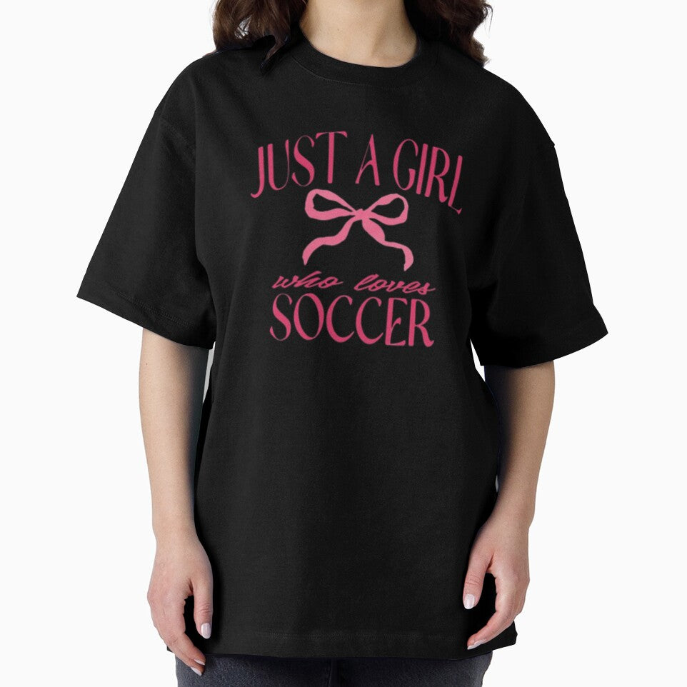 Just a Girl Who Loves Soccer - Cute Sports Design by ZoeBV