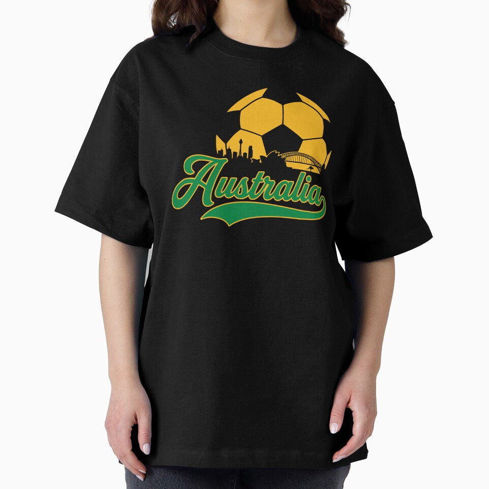 Retro Australia Soccer Skyline Football Fan Graphic by Imaginationbeyond