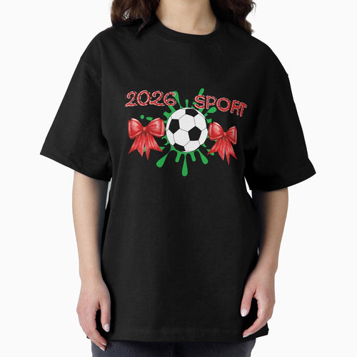 2026 Sport Mom – Soccer Design with Red Bows by BeatyinChaos