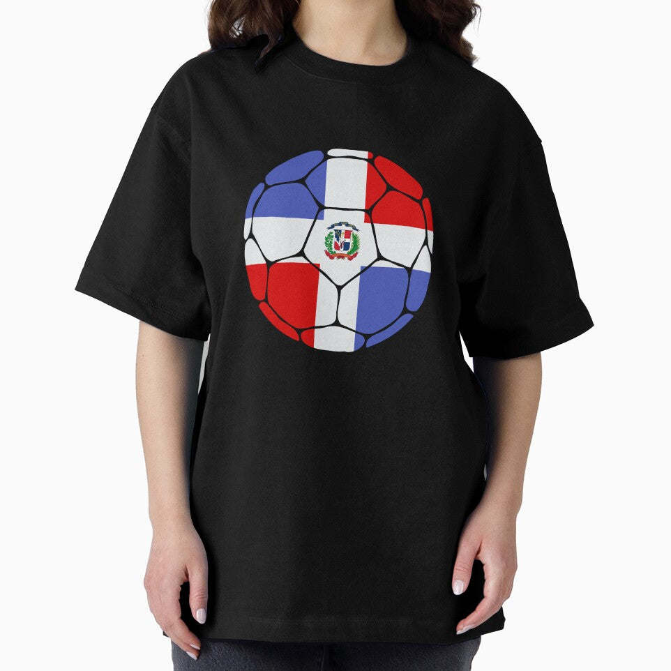 Dominican Republic Soccer Ball by ehgraphics15