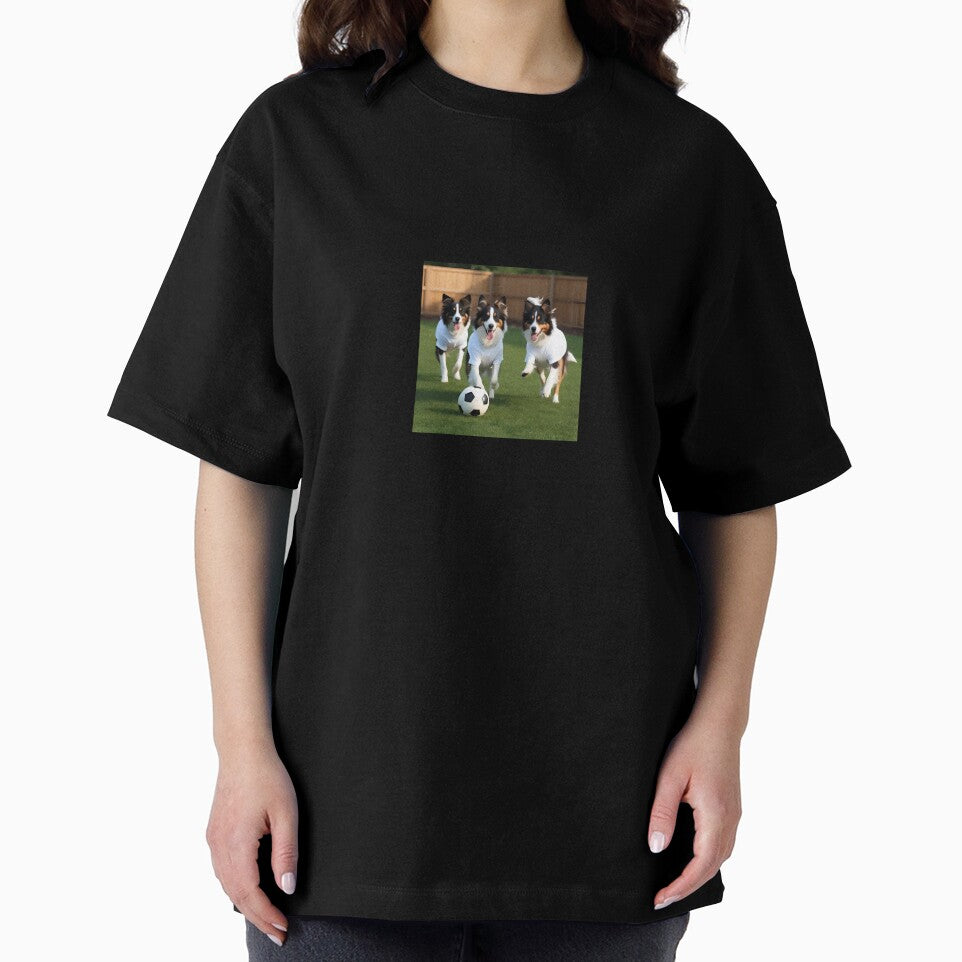 Border Collies love football too! Soccer and Dog Lovers - Tottenham Hotspur, Fulham - Any dog, any colour by Humour House Designs