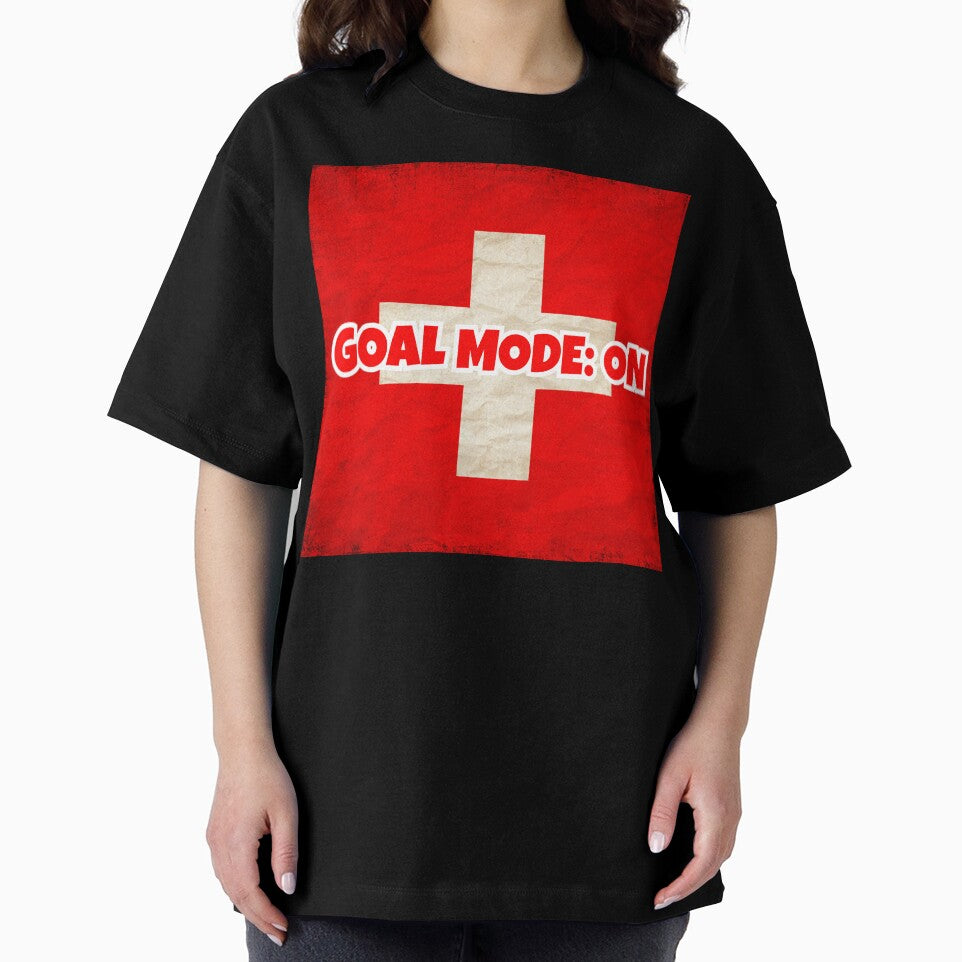 Switzerland Soccer Fan Shirt – GOALMODE: ON Football Tee by LovelyHappyGift