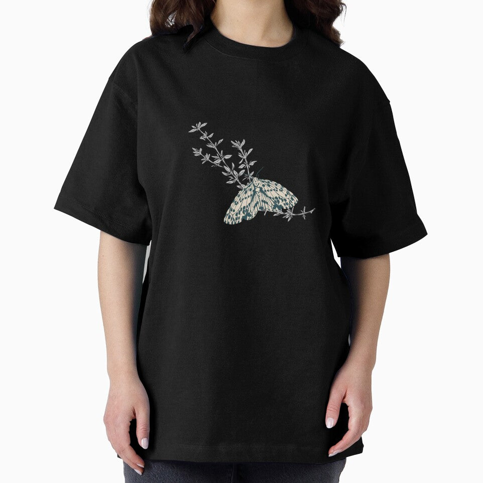 Minimal Moth Botanical Gothic Aesthetic by GraveyardGlam