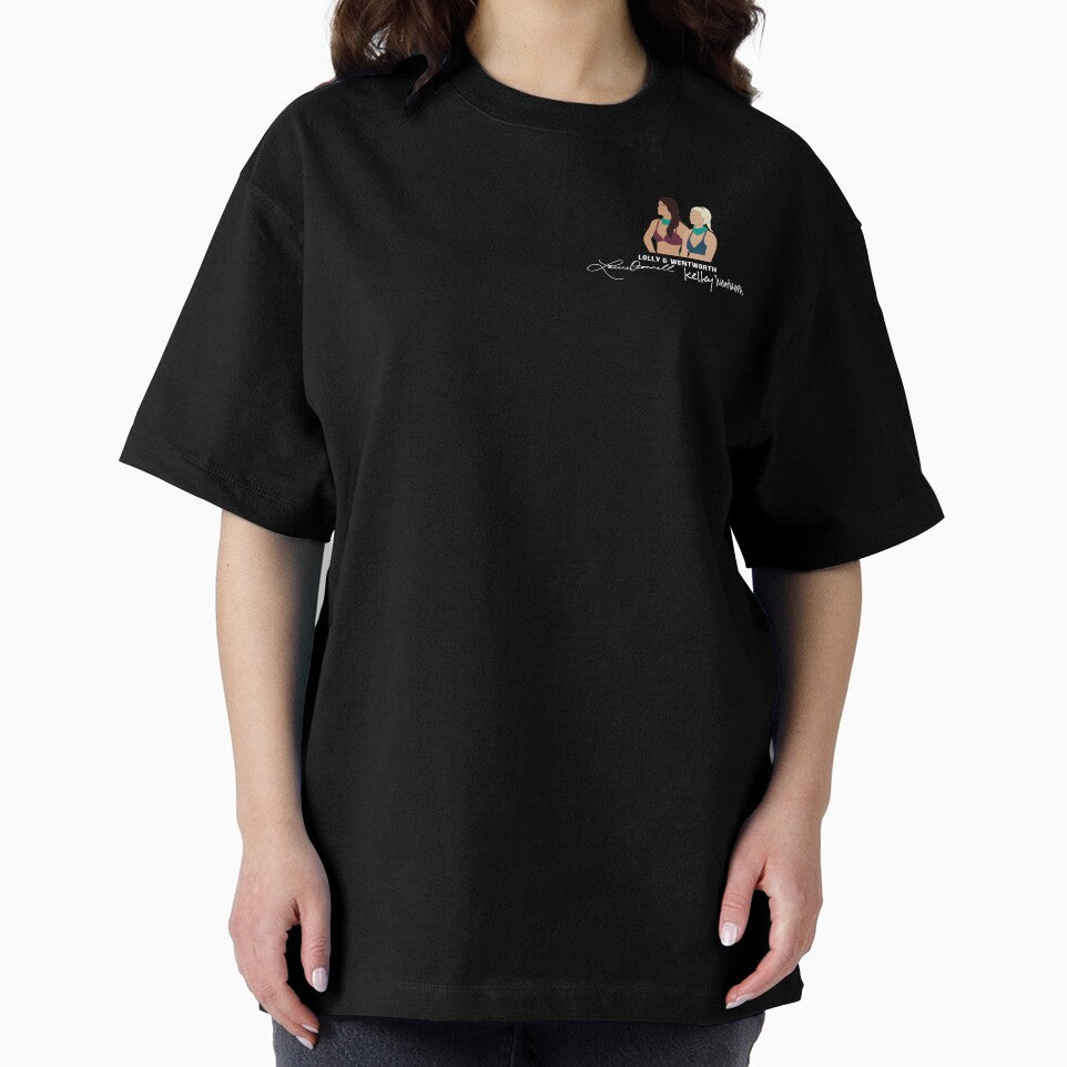 Lolly & Wentworth Graphic 1 Signature Crew neck (white lettering) by katietedesco