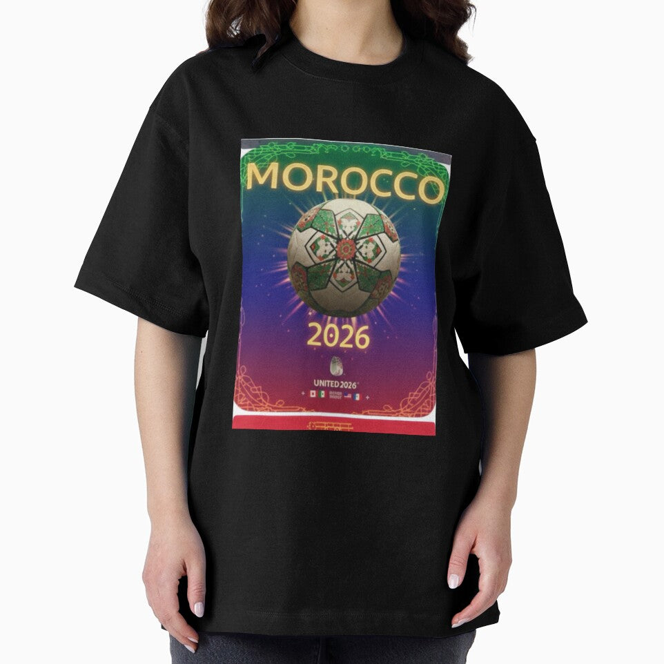 Morocco 2026 World Cup - Traditional Zellige Football Design by Moccroad