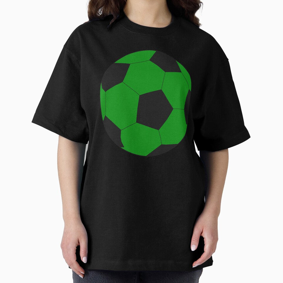 Green Soccer Ball Drawing by RioCariocaClub