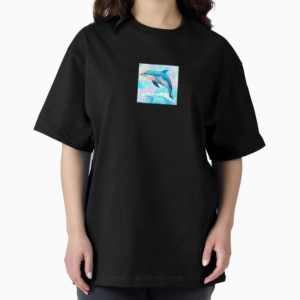 dolphin holographic ocean summer by coolcreativeco