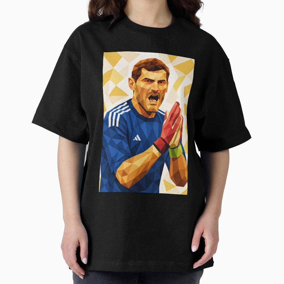 Iker Casillas Madrid Football Legend Soccer Icon Art by kakarikihill