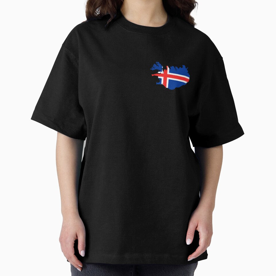 Flag Map of Iceland by DreamBrushy