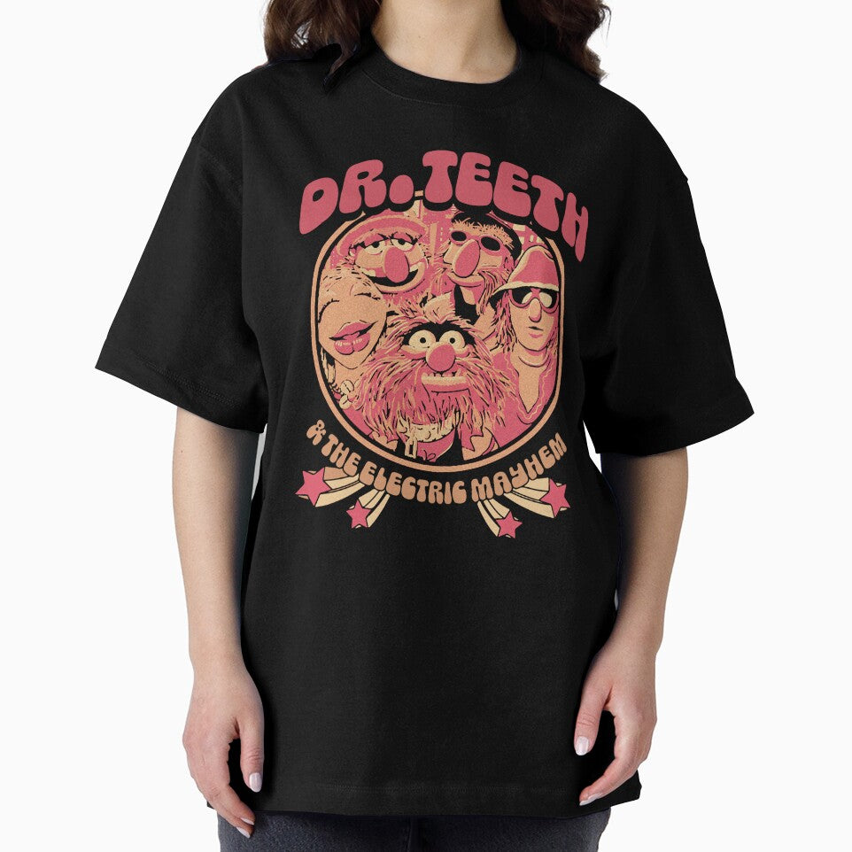 Dr. Teeth & The Electric Mayhem Retro Badge | Vintage Band Circle Design by Noahven626