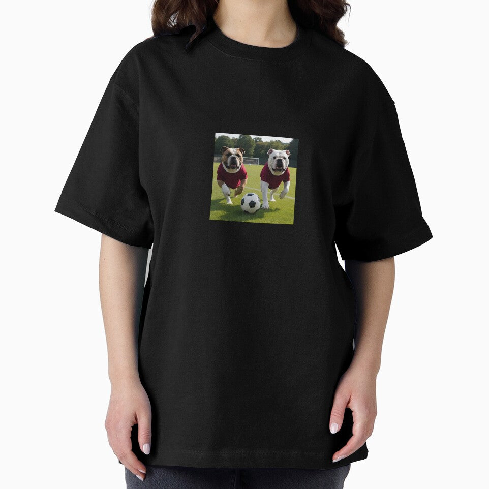 Bulldogs love football too! Soccer and Dog Lovers - West Ham, Burnley, Aston Villa - Any dog, any colour by Humour House Designs