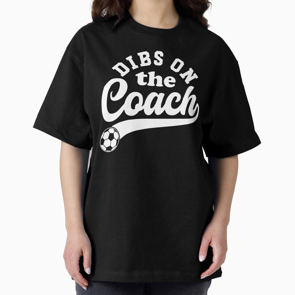 Dibs On The Coach Soccer Ball Gift by gunaone-design