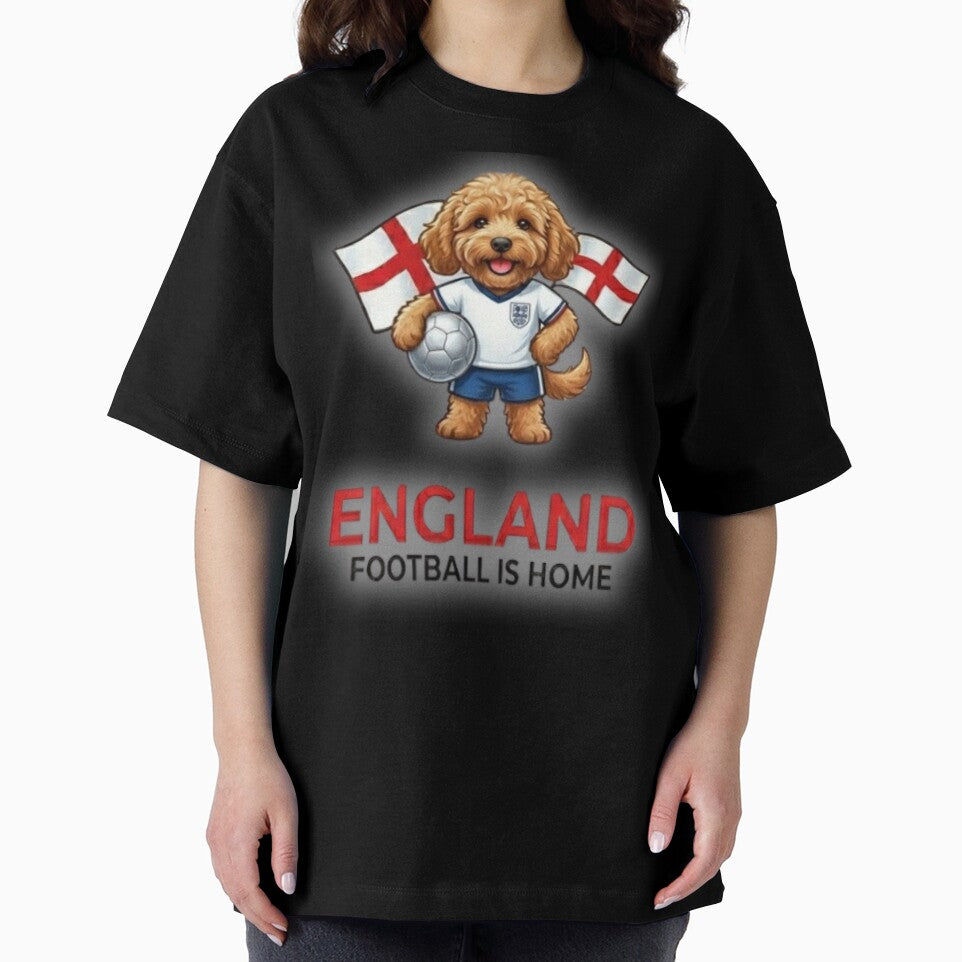 England Cockapoo Football is Home by RNTStudio