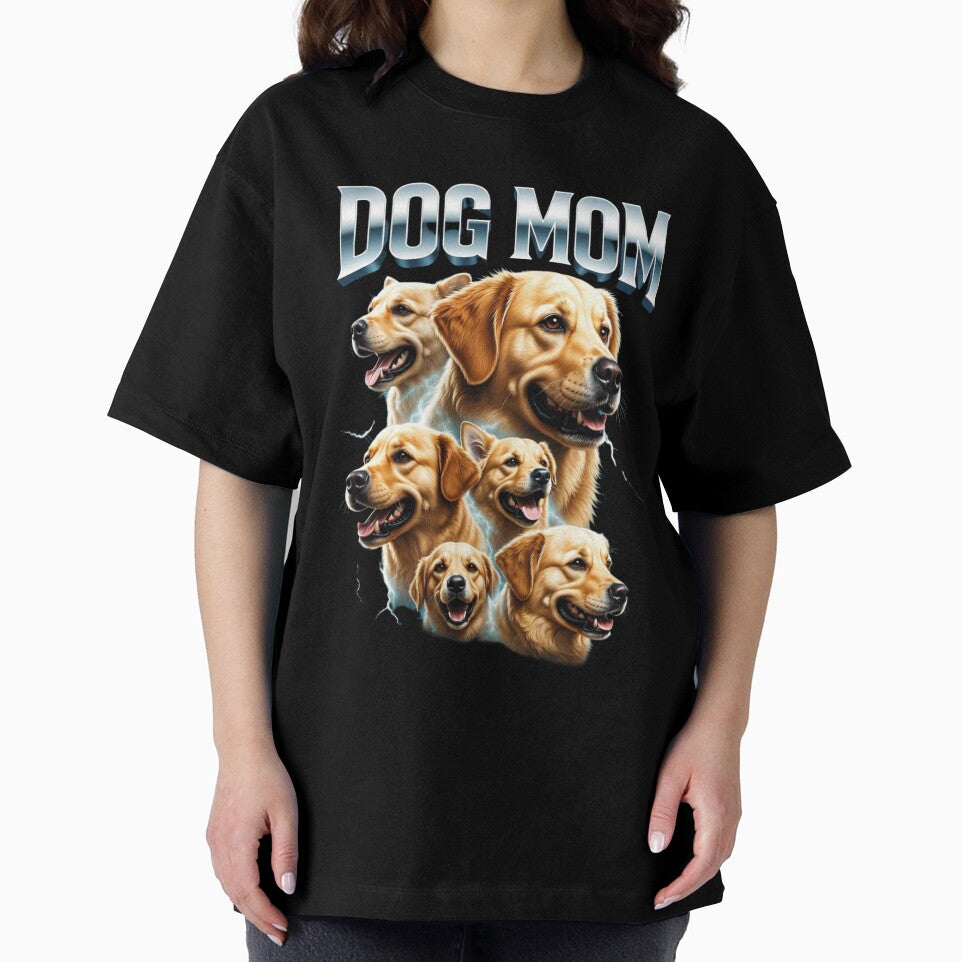 Vintage Golden Retriever Oversized 90s Graphic Style by GrumpySableye