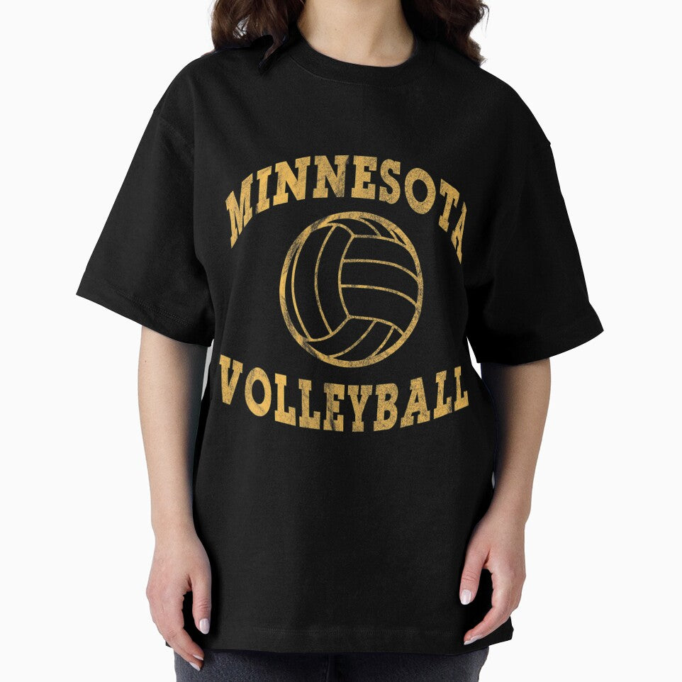 Minnesota Volleyball Classic Vintage Distressed by teeminghearing4