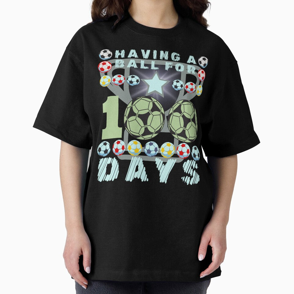 Having a Ball for 100 Days Soccer School Celebration by SkymarArt