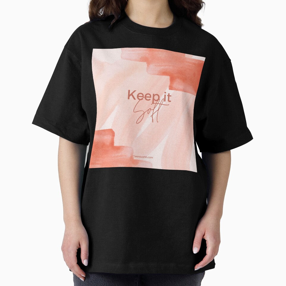 Keep It Soft Abstract Art by teenoushh
