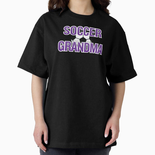 'Soccer Grandma' (White) by The Button Gal