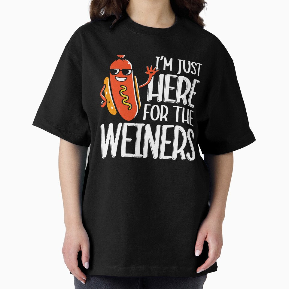 Funny Hot Dog I'm Just Here For The Wieners Sausage by BESTxMODEL