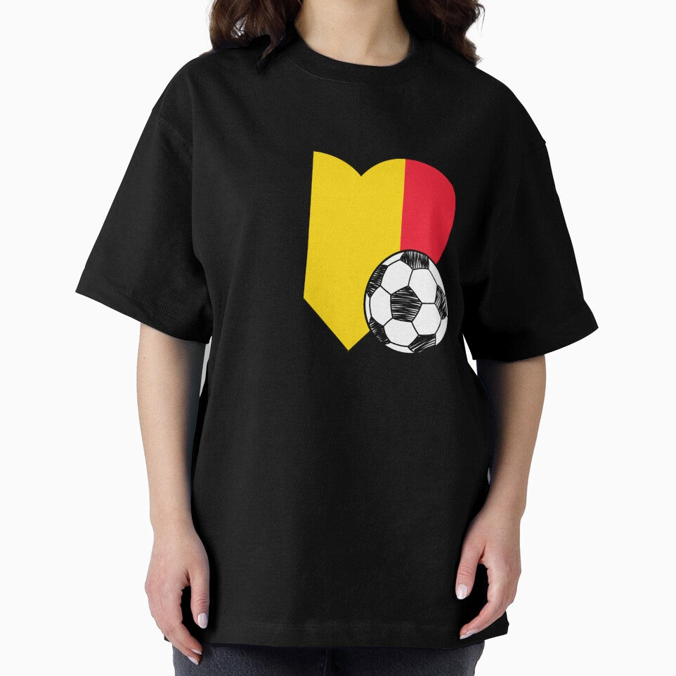 Belgium Soccer Heart Design by FinalScoreClub