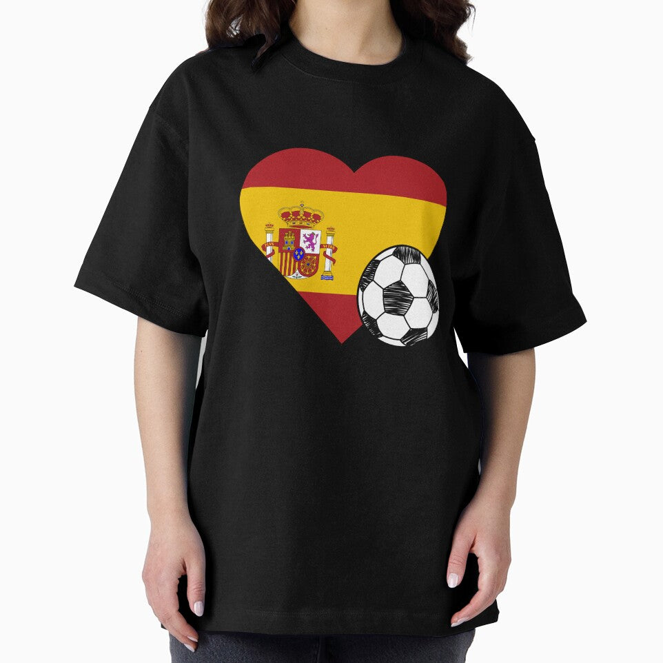Spain Soccer Heart Design by FinalScoreClub
