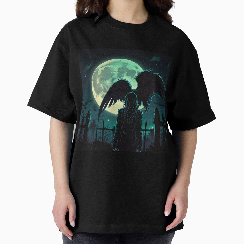 Dark Street Art Urban Gothic Print | Anime Cyberpunk Artwork by Joy-boy-op