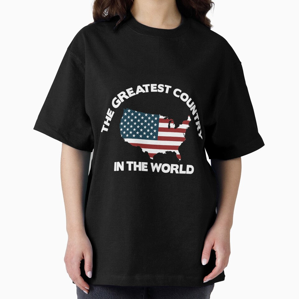 The Greatest Country In the World | USA T-Shirt by AllStarMerch