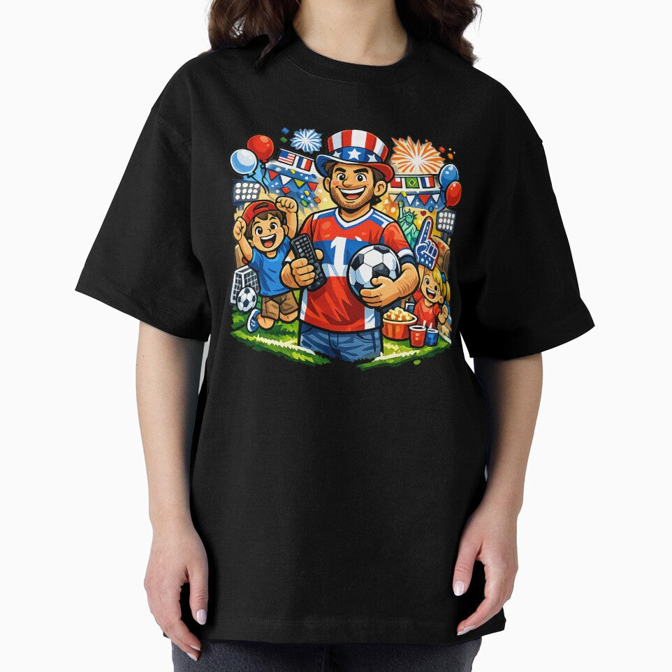World Cup 2026 Dad Mode – Football Fan Family Celebration Design by MirAgency
