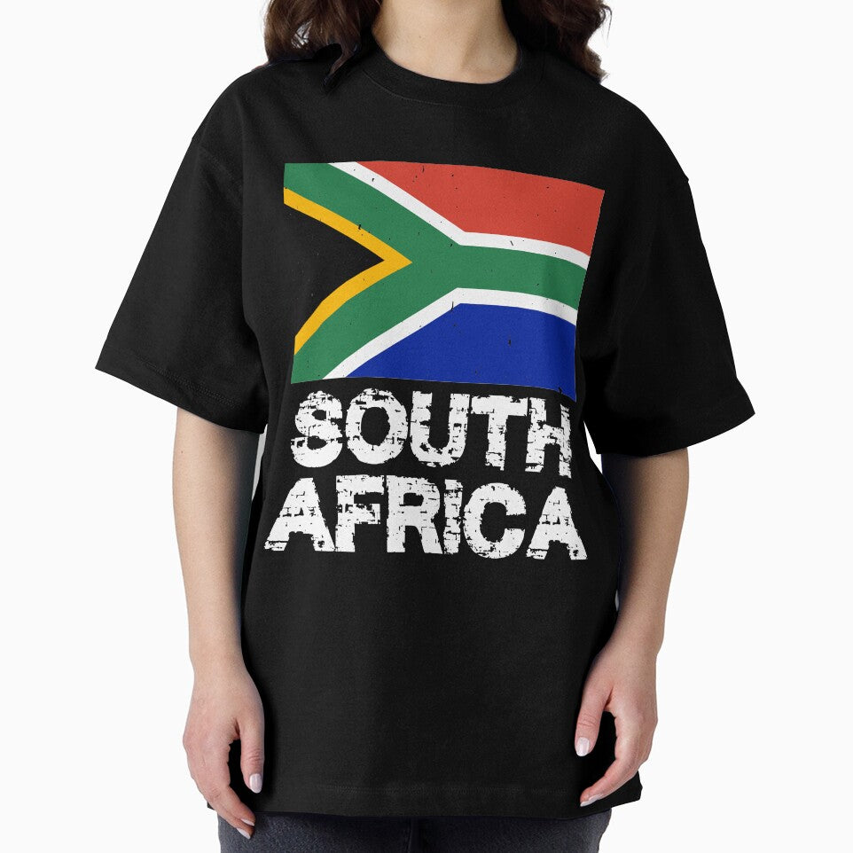 South Africa Flag T-Shirt for Men and Women by AllStarMerch