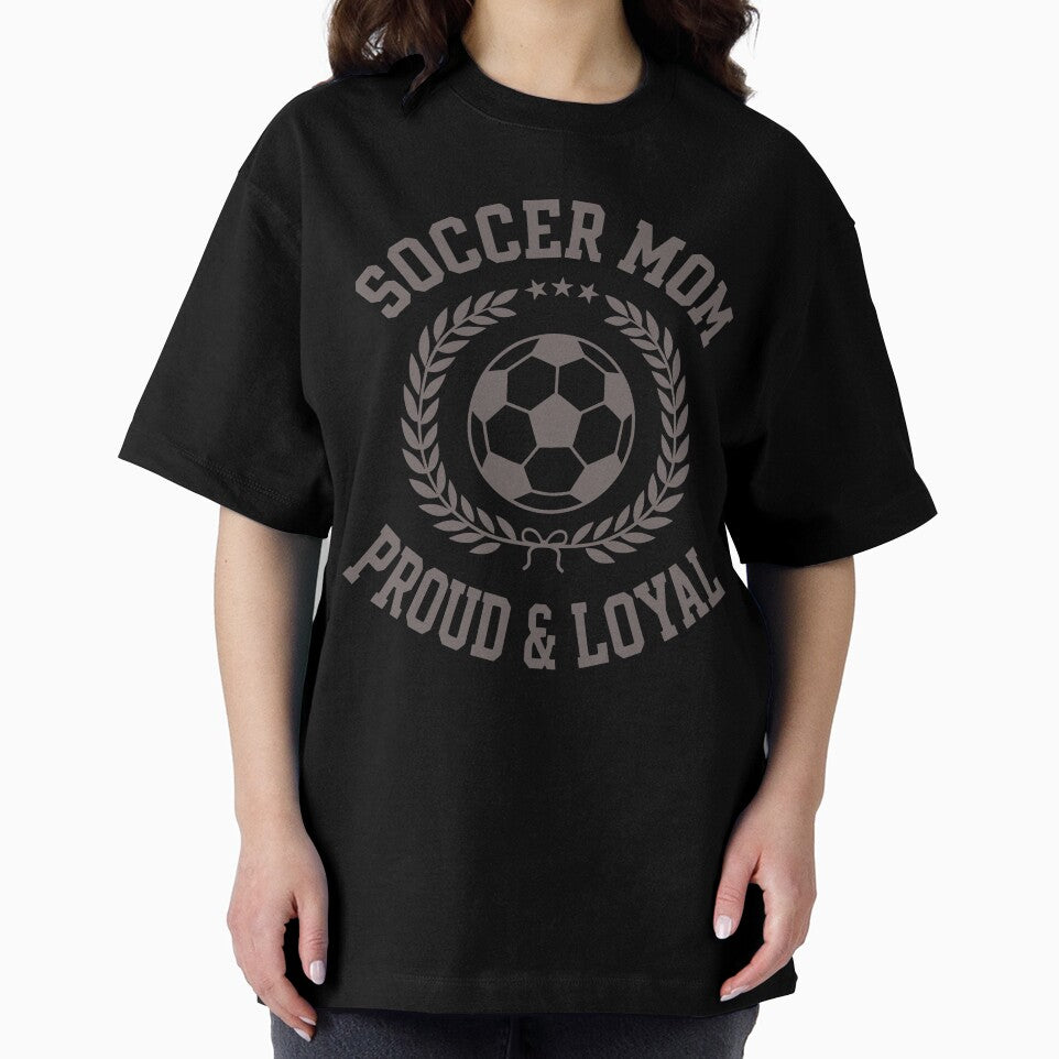Soccer Mom Varsity Crest Proud Loyal Supporter by roarsomethings