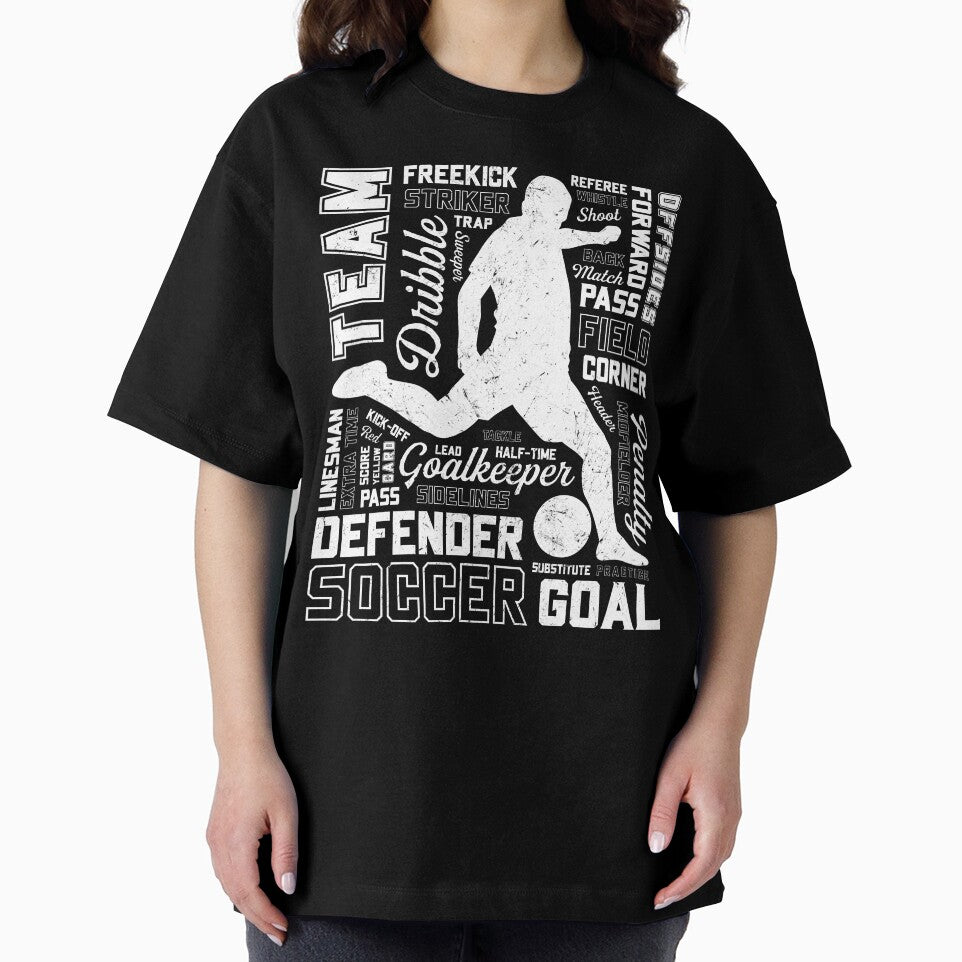 Soccer Typography Word Art Vocabulary Funny Soccer Player Coach by lanynx design