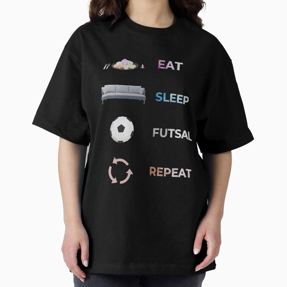 Eat Sleep Futsal Repeat by CGShirts
