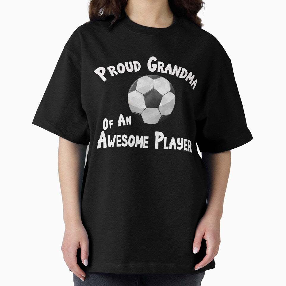 Soccer Football Proud Grandma Of An Awesome Player Fan Designs by SpiritWestDesig