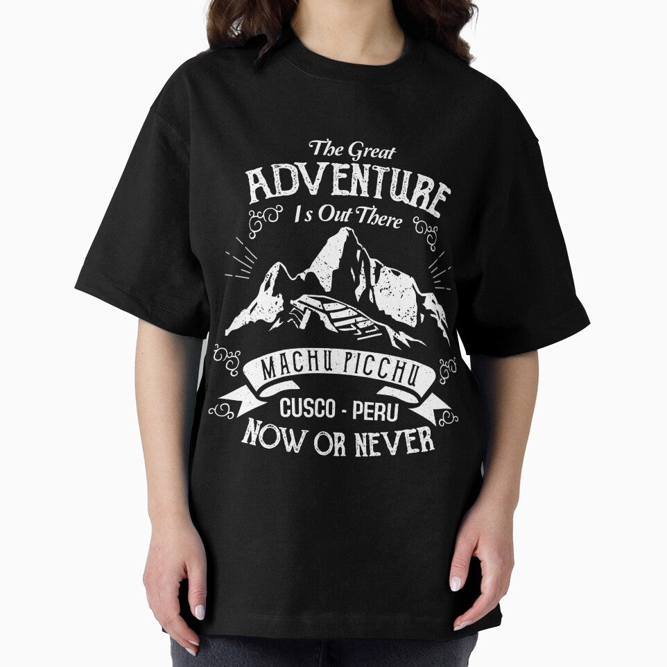 Vintage Peru Shirt Cusco Machu Picchu Llama The great adventure Now or Never T-Shirt Machu Picchu Peru Llama Cusco Gift Idea by HallelujahTees
