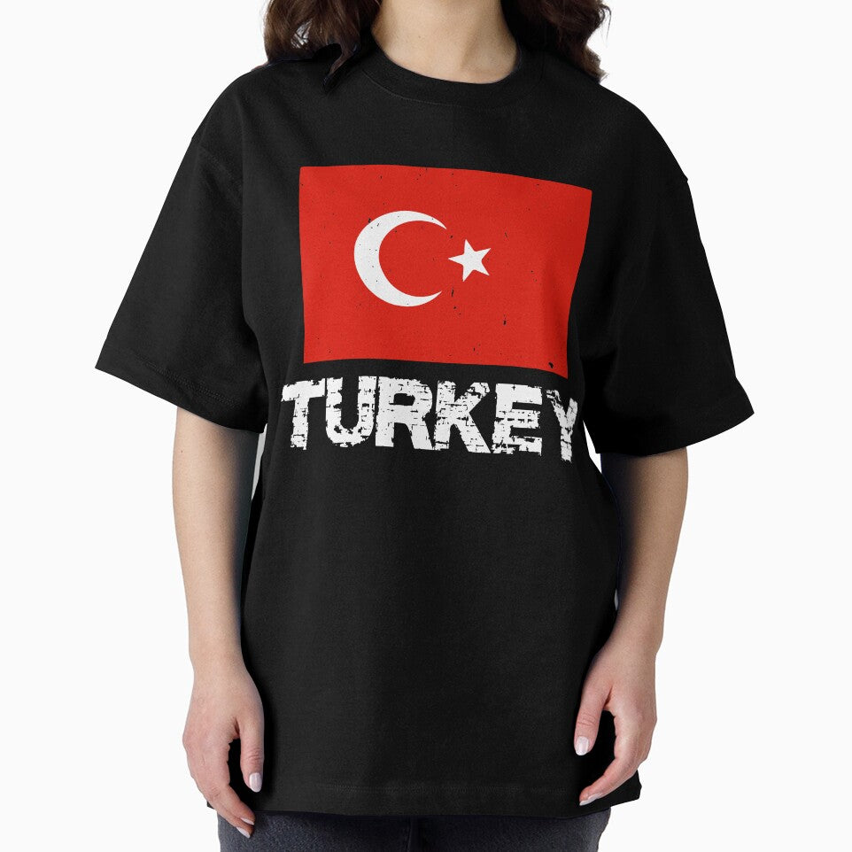 Turkey Flag T-Shirt for Men and Women by AllStarMerch