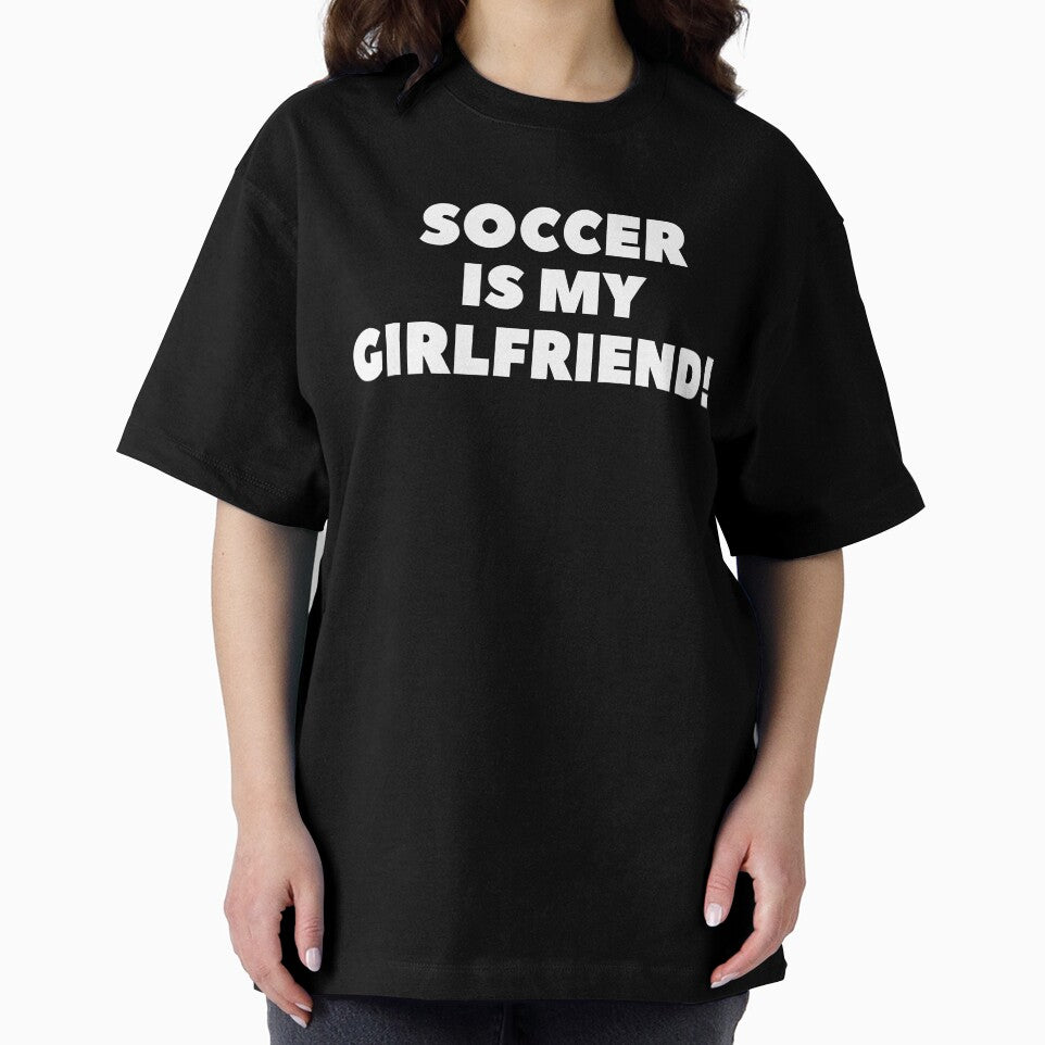 Soccer Is My Girlfriend Soccer Gifts Girlfriend Gift Soccer Shirt by TeesByDesign